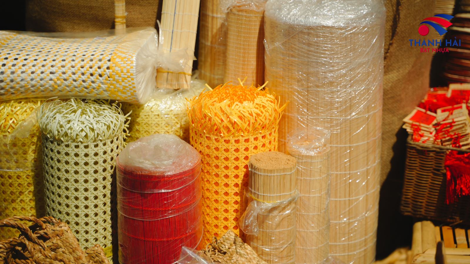 Mành tăm tre trang trí Tết - Xu hướng decor hot nhất năm 2026