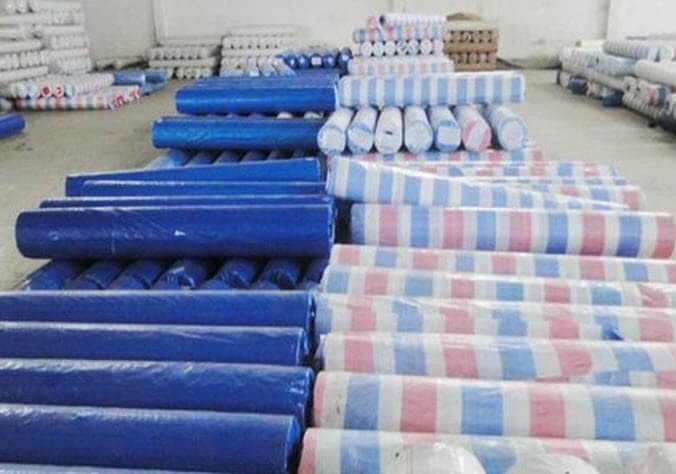 Bạt che công trình PVC bền đẹp, chống thấm tốt