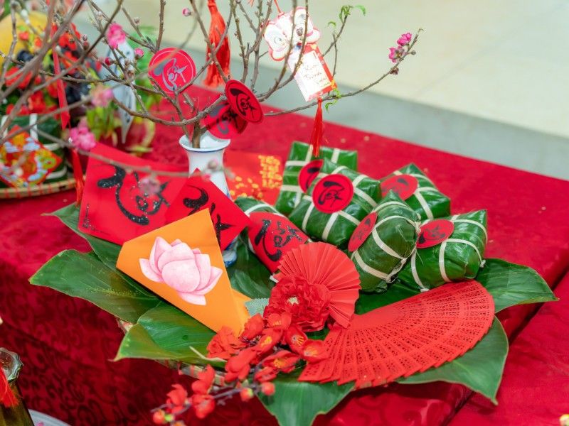 chưng trang trí Tết