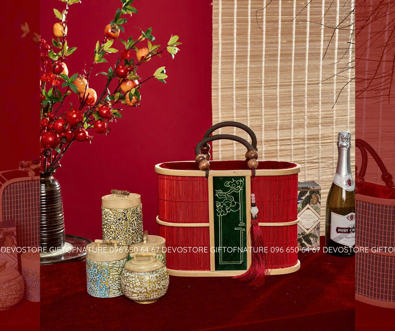 Mãng giỏ quà Tết 2026