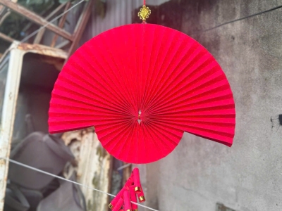 Quạt phôi giấy nhung 