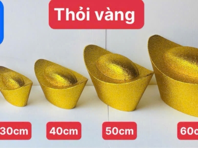 Thỏi vàng trang trí