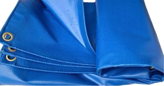 Bạt nhựa che bụi công trình dày, chống nắng mưa hiệu quả