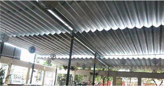 Cung cấp bạt xếp cho nhà hàng giá sỉ, gia công tại kho