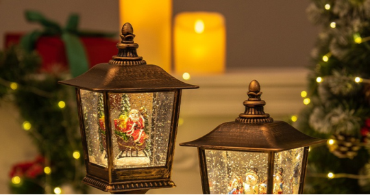 Đèn trang trí Noel không dây tiện lợi – Giải pháp an toàn cho gia đình có trẻ nhỏ