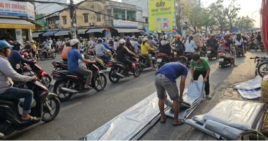 Kỹ năng gấp bạt đỉnh cao của dân nhà nghề