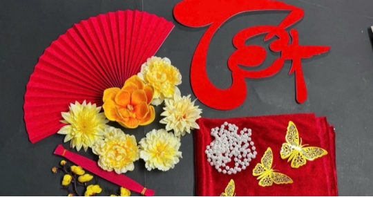 Phụ kiện gói quà Tết 2026 theo phong cách minimal – eco-friendly đang “gây sốt”