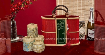 Gợi ý mãng giỏ & phụ kiện gói quà Tết 2026 giúp bạn gói đẹp chuẩn cửa hàng