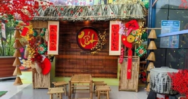 Mành tăm tre trang trí Tết - Xu hướng decor hot nhất năm 2026