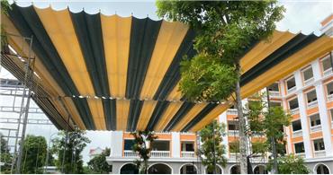 Tổng kho gia công bạt xếp cho trường học chất lượng cao